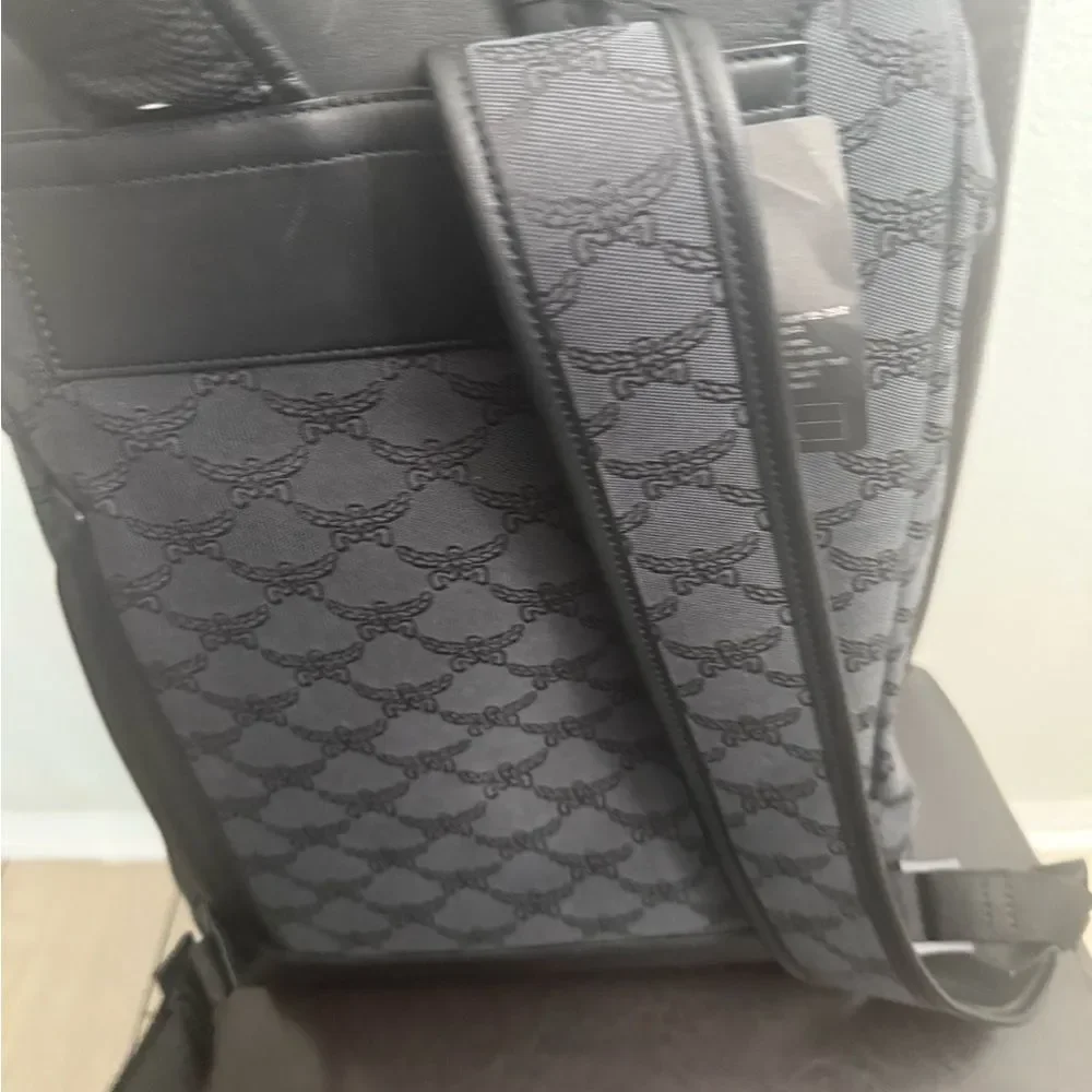 Brand new men’s Mcm Black Backpack